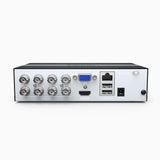 ASD810 - 3K Lite 8 Channel Hybrid 5-in-1 eSSD Digital Video Recorder, Built-in 1024 GB eSSD, Eco-friendly & Energy-efficient, Up to 2-Week Record, Motion Detection 2.0, H.265