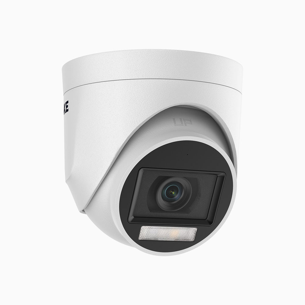 NightChromaTM NAK500 - Kit de sécurité extérieure TVI 3K à 8 canaux avec 6  caméras, vision nocturne couleur Acme, Résolution de 2960 × 1665, Ouverture