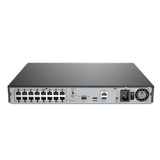 4K 16 Channel H.265+ PoE NVR, Dual Hard Drive Bays, RTSP Supported, Works with Alexa